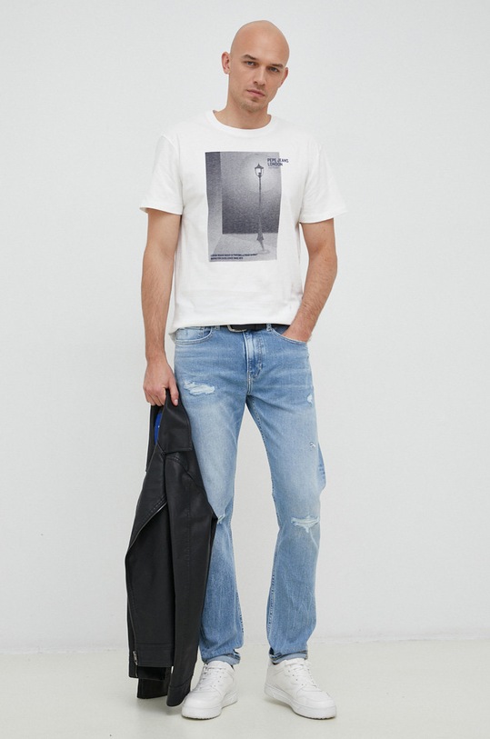 Дънки Calvin Klein Jeans J30J322436.PPYX син SS23