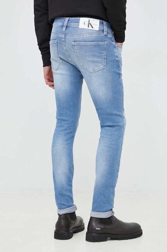 Odzież Calvin Klein Jeans jeansy J30J322390.PPYX niebieski
