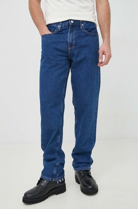 Calvin Klein Jeans jeansy J30J322414.PPYX granatowy SS23