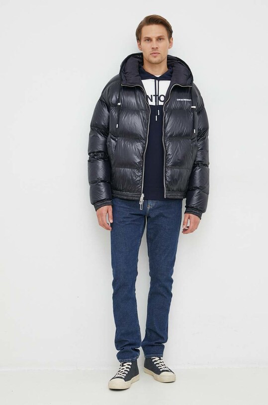 Τζιν παντελόνι Calvin Klein K10K110710.PPYX σκούρο μπλε SS23