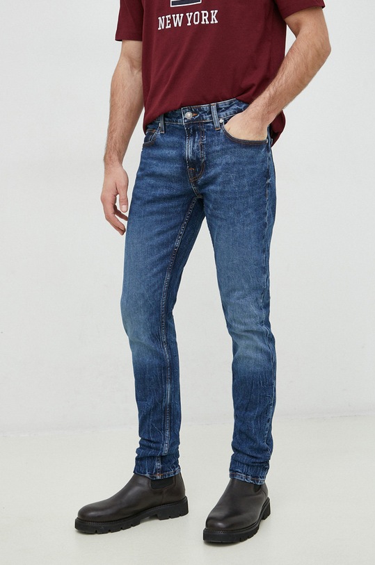 Guess jeansi Chris bleumarin M3RA27.D4TB3