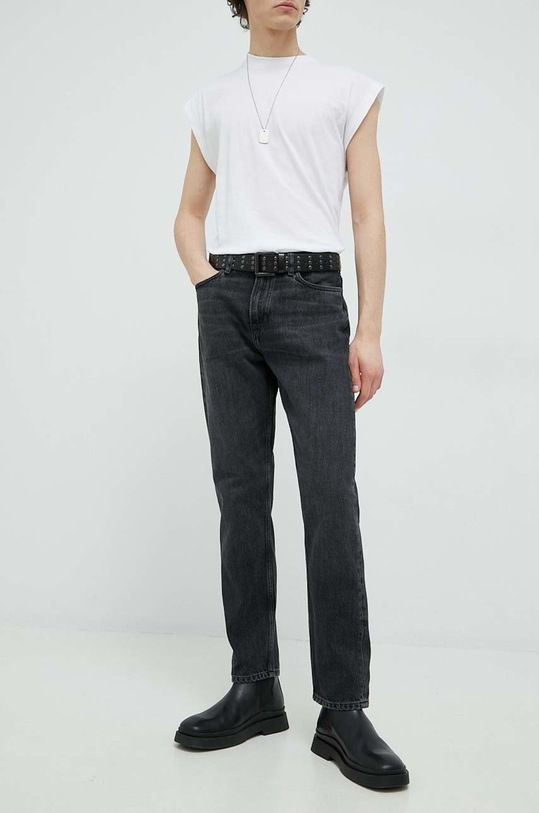 Τζιν παντελόνι Samsoe Samsoe Cosmo μαύρο M22400074