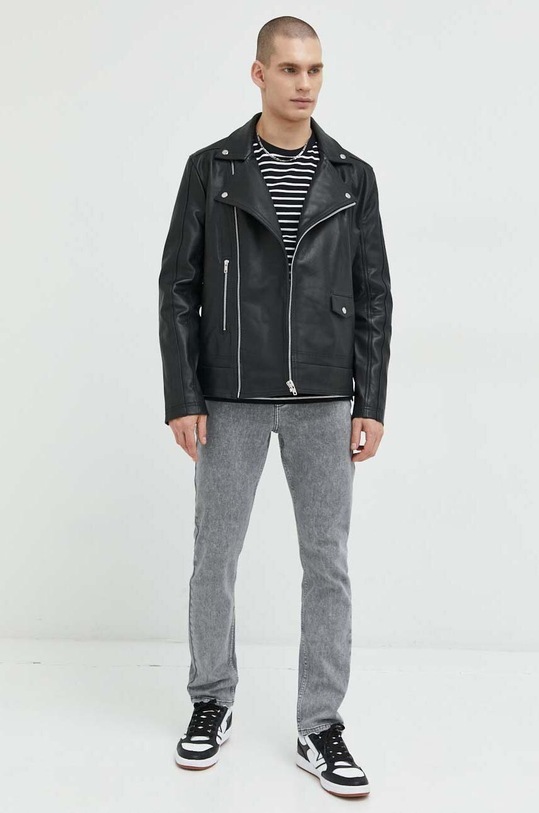 Karl Lagerfeld Jeans jeansy 231D1101 szary SS23