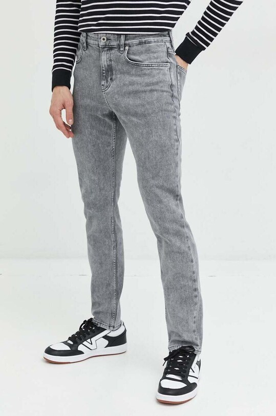 Oblačila Kavbojke Karl Lagerfeld Jeans 231D1101 siva