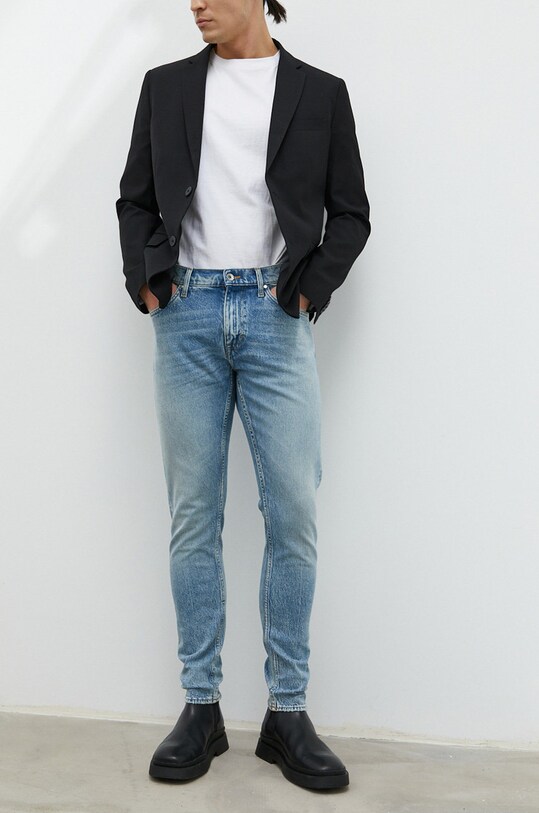 Tiger Of Sweden jeansy Pistolero niebieski T71478001