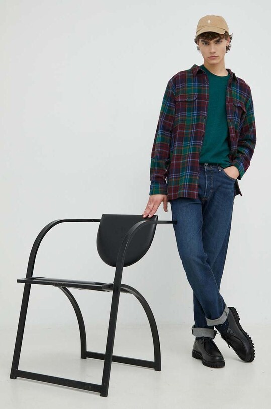 Kavbojke Levi's 501 00501.3199 mornarsko modra AA00