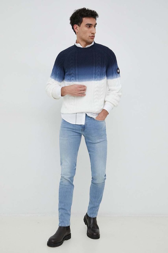 Pepe Jeans jeansi Hatch 5 PTK albastru PM206524RR2.000