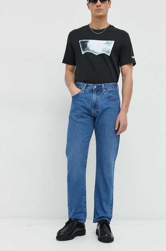 Levi's jeansy 551Z Authentic Straight niebieski 24767.0049