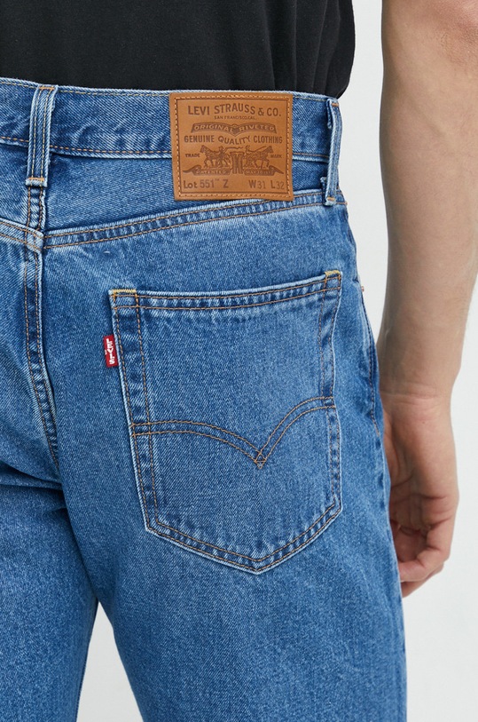 Levi's jeansy 551Z Authentic Straight niebieski 24767.0049