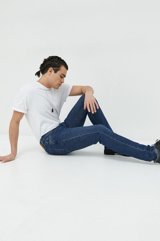 Levi's jeansy 512 Sim Taper niebieski 28833.1114