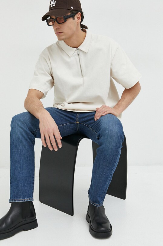 Levi's jeansi 502 Taper albastru 29507.1353