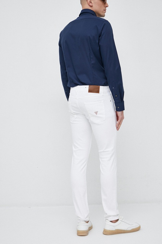 Odzież Guess jeansy Chris M3GA27.D4Z91 biały