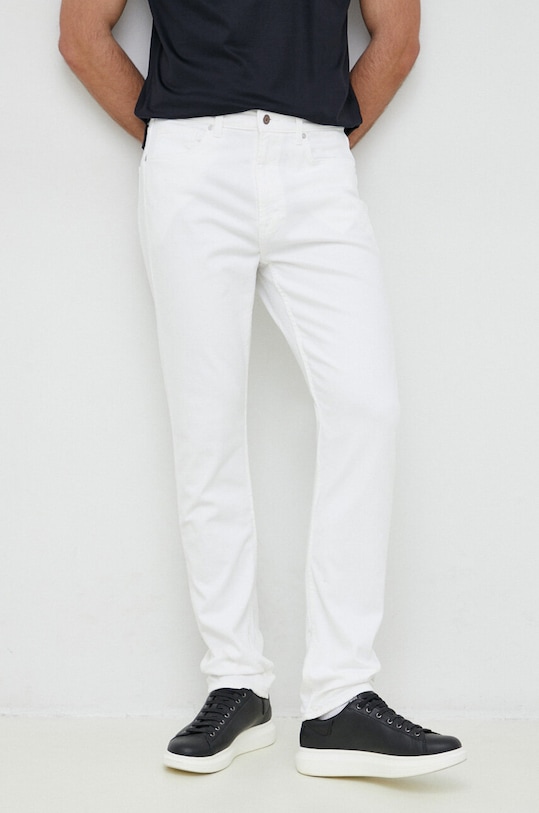 Guess jeansy James biały M3GA14.D4Z91