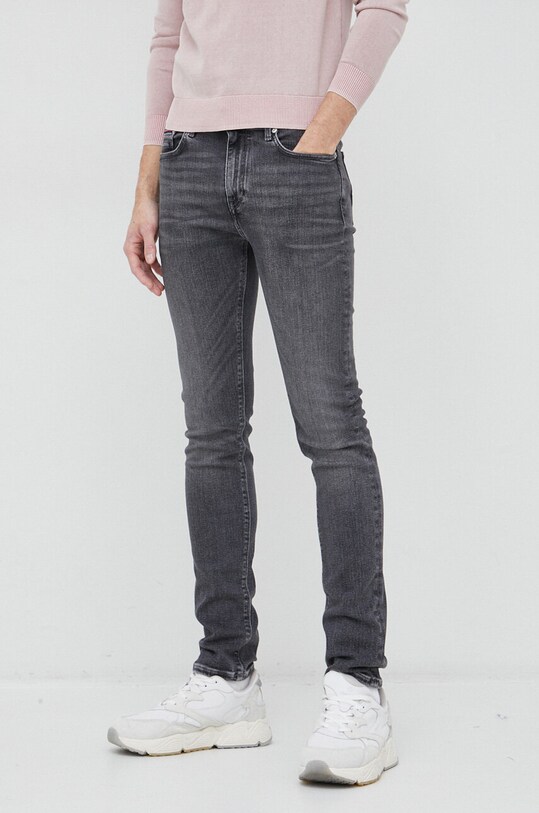 Τζιν παντελόνι Tommy Hilfiger Bleecker γκρί MW0MW31096.PPYX