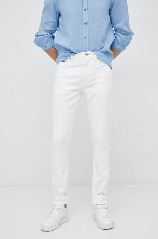 Tommy Hilfiger jeansy biały MW0MW31391.PPYX