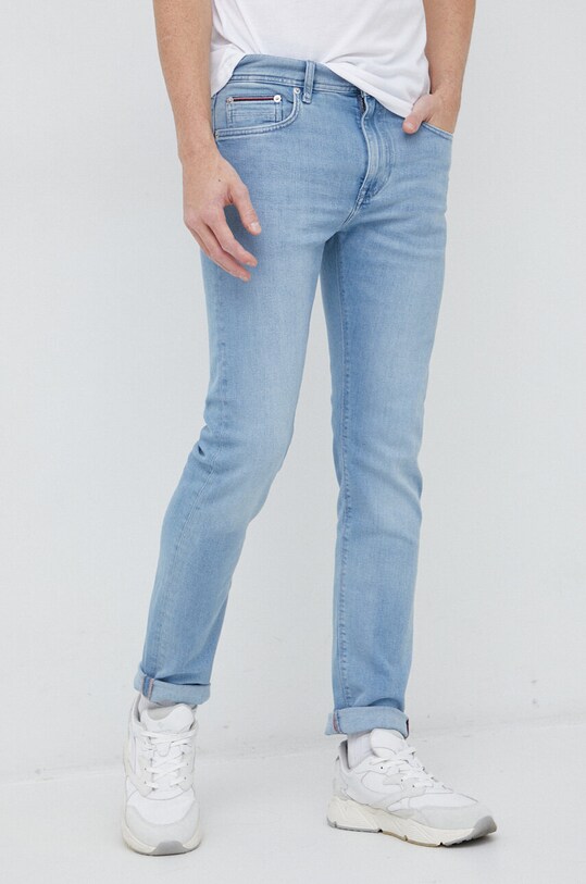 Τζιν παντελόνι Tommy Hilfiger Bleecker μπλε MW0MW31095.PPYX