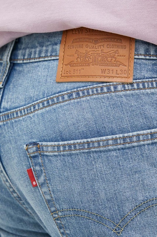 Levi's jeansy 511 niebieski 04511.5542