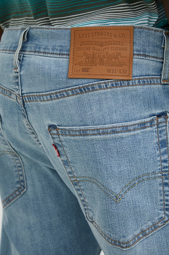 Levi's jeansy 502 Taper niebieski 29507.1333