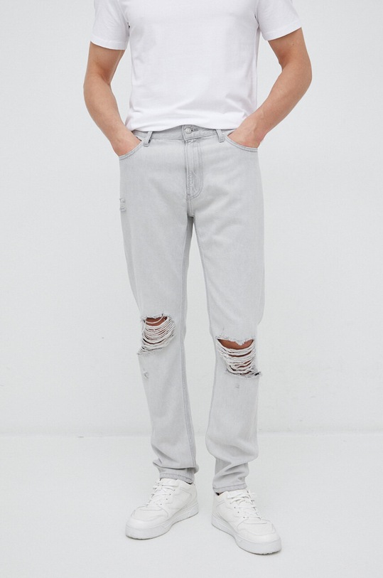 Calvin Klein Jeans jeansy szary J30J322827.PPYX