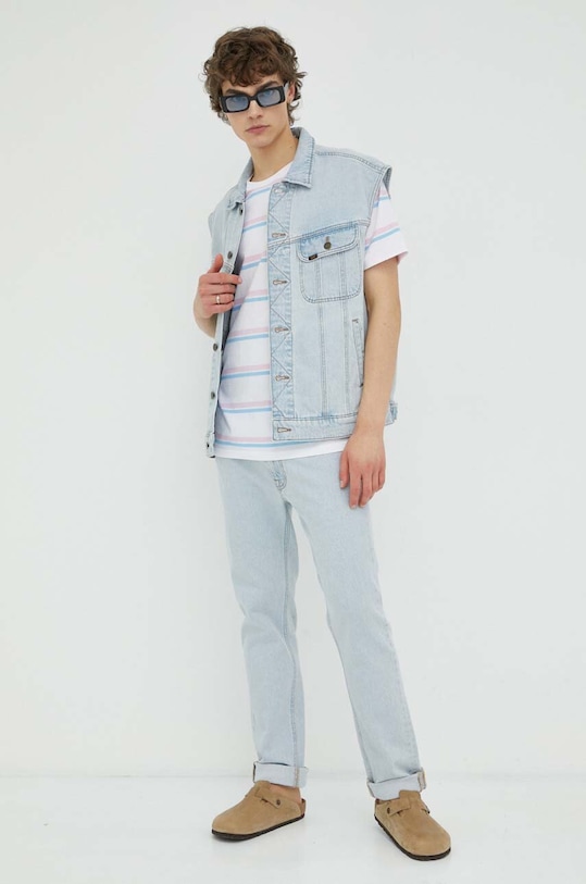 Lee jeansy Daren Zip Fly niebieski L707MWB89