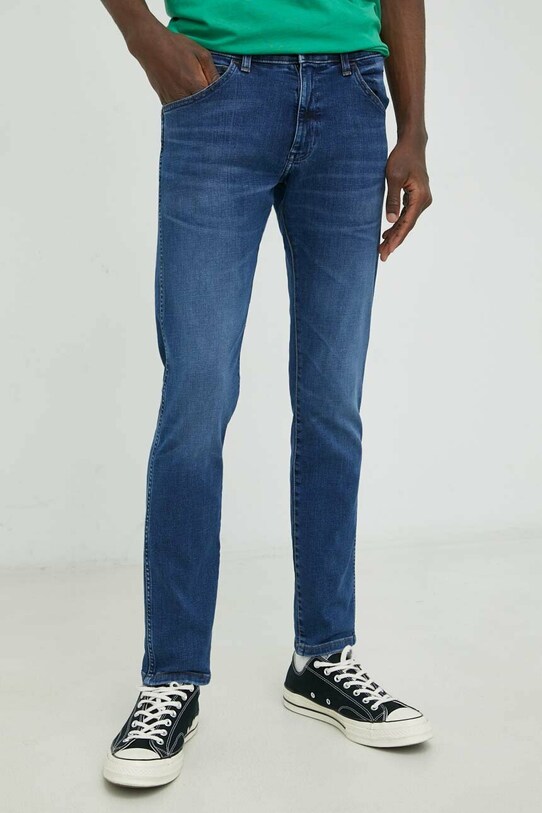 Wrangler jeansy Bryson niebieski W14XCSZ50