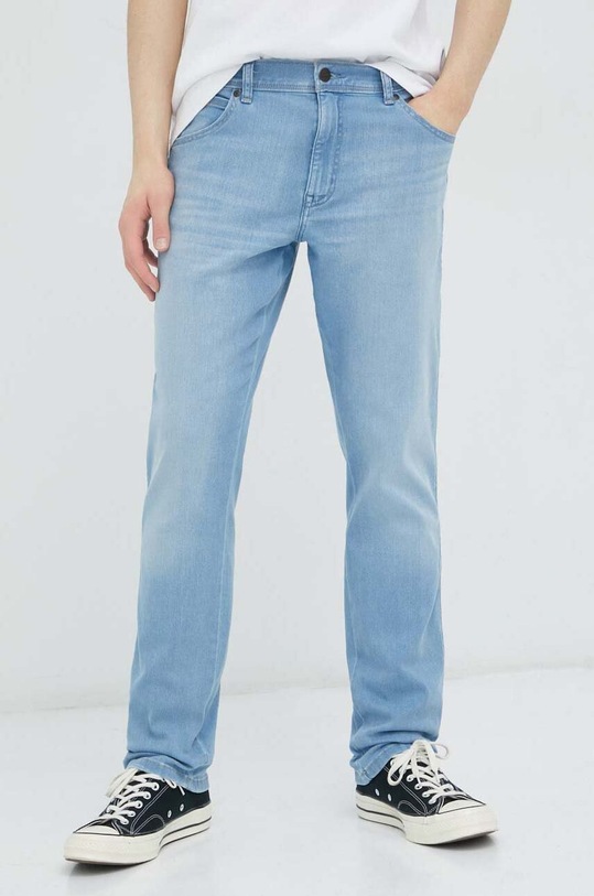 Wrangler jeansy Texas Slim niebieski W12SXPZ87