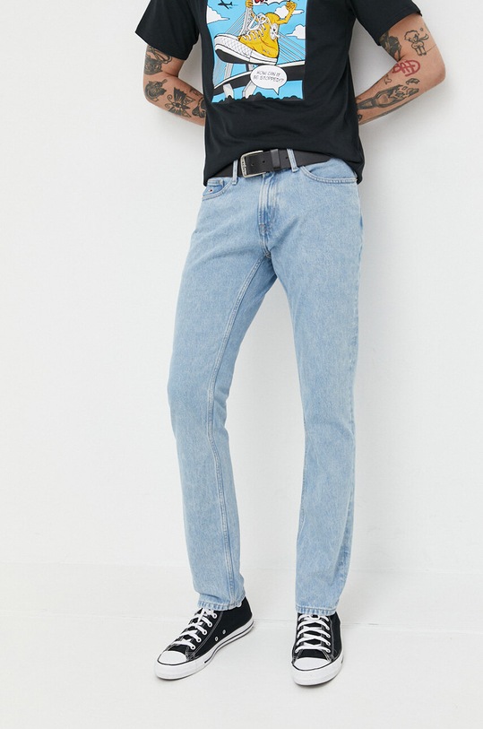 Tommy Jeans jeansy Scanton niebieski DM0DM16474.PPYX