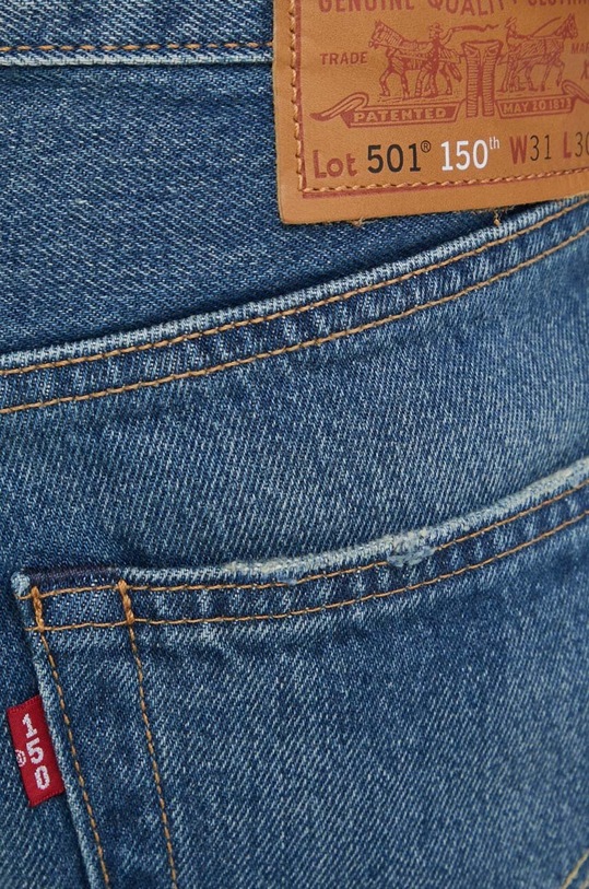 Levi's jeansy bawełniane 501 1978 RICHIE niebieski 00501.3383