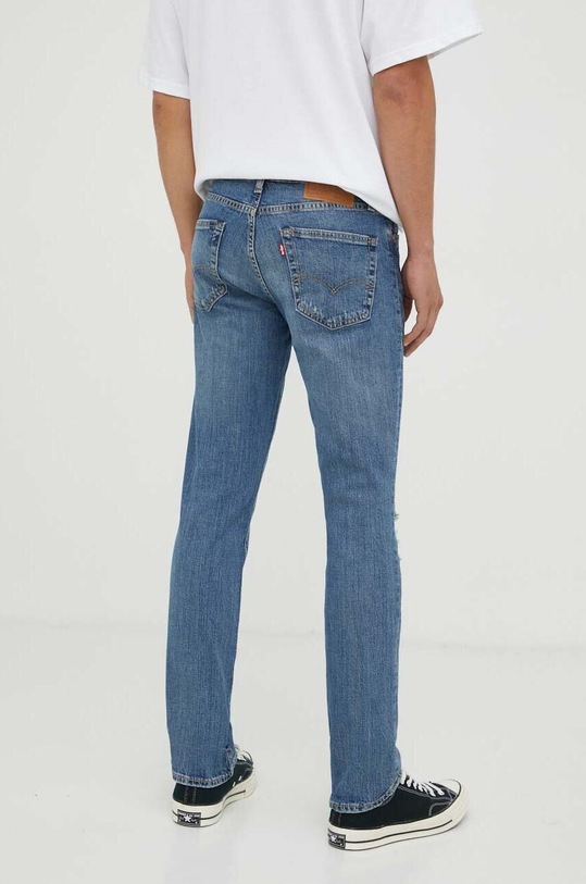 Odzież Levi's jeansy 511 SLIM SHAGGY 04511.5572 niebieski