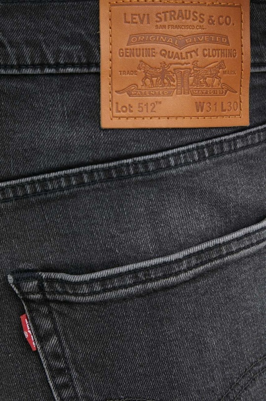Levi's jeansy 512 SLIM TAPER szary 28833.1156
