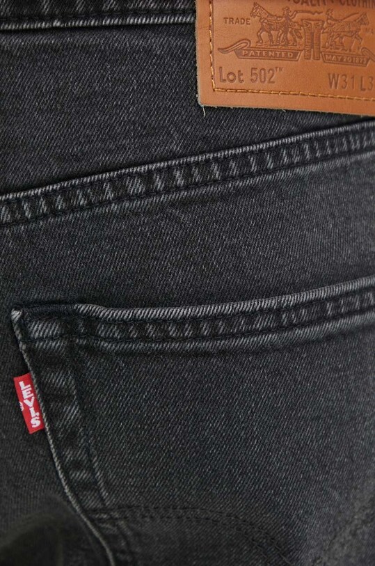 Levi's jeansy 502 TAPER 29507.1336 czarny