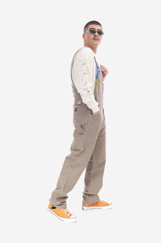 Rick Owens cotton overalls Stan Ray Earls Bib SS23025DUS