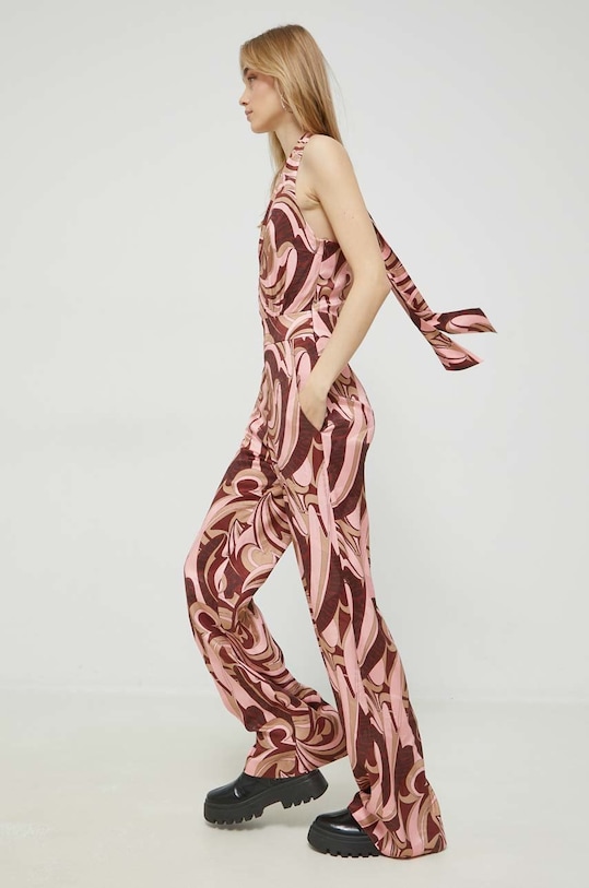 HUGO kombinezon tkanina różowy 50484579