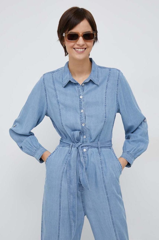 Overal Pepe Jeans Amy modrá PL230430.551