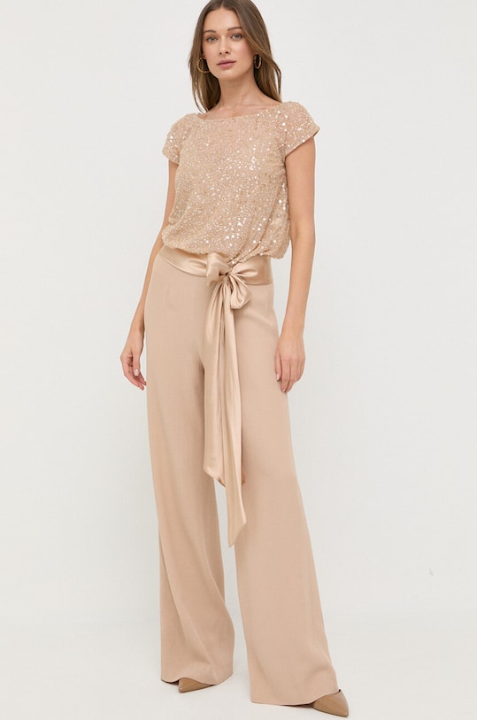 Abbigliamento Luisa Spagnoli tuta elegante 539678 beige