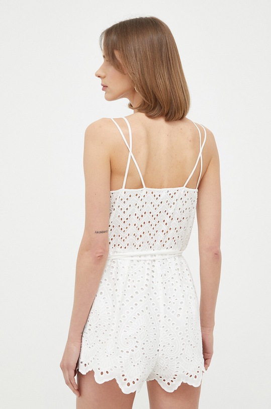 Abbigliamento Patrizia Pepe tuta in cotone 2T0032.A288 bianco