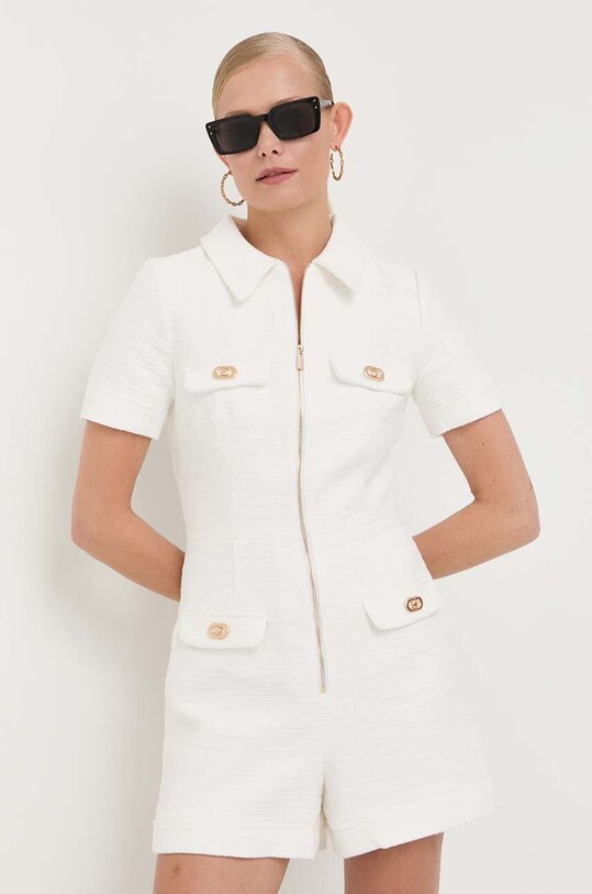 Overal Morgan SHIL.OFFWHITE bílá SS23