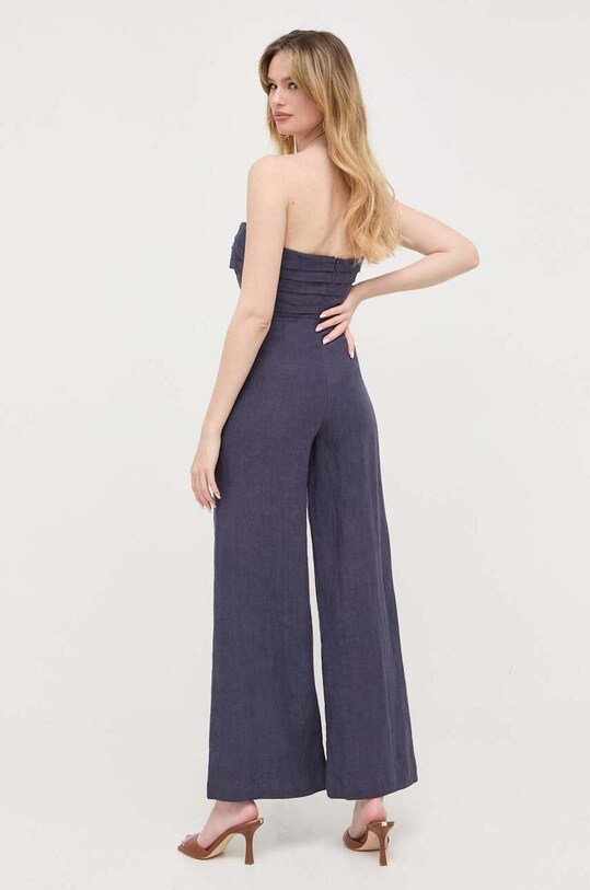 Одяг Лляний комбінезон Bardot 58467PB.NAVY темно-синій