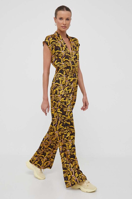 Ολόσωμη φόρμα United Colors of Benetton 4UPADT008.89U κίτρινο SS23