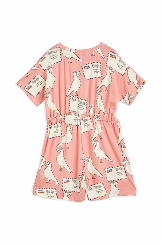 Dziewczynka Mini Rodini kombinezon dziecięcy 2325012428 różowy