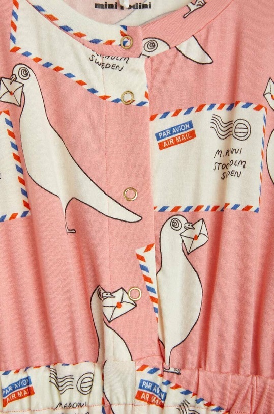 Mini Rodini kombinezon dziecięcy różowy 2325012428