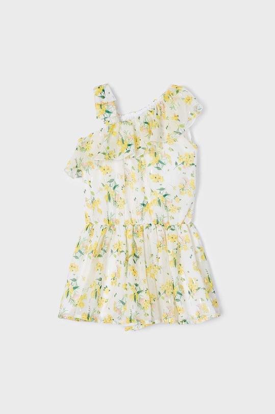 Παιδική ολόσωμη φόρμα Mayoral λευκό 3842.6A.MINI