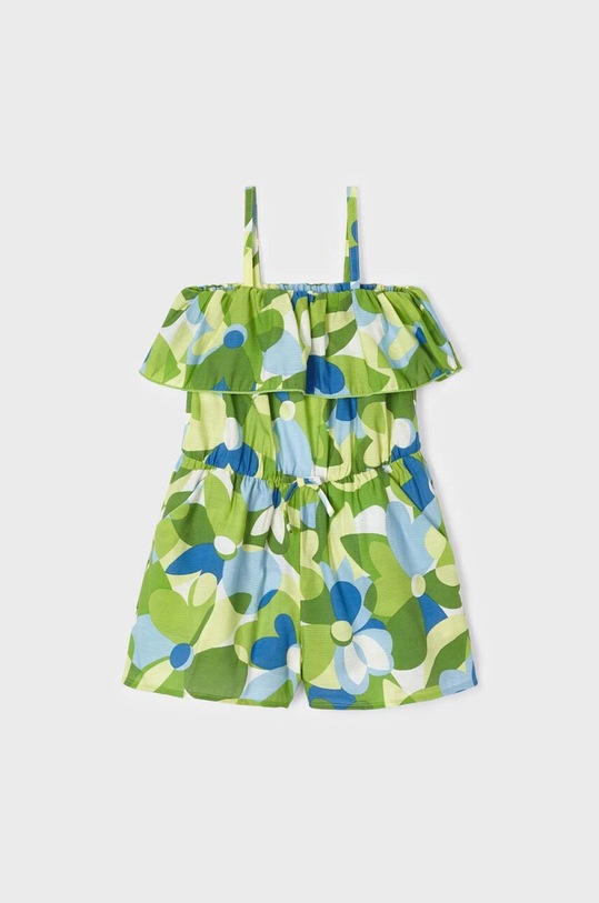 Mayoral kombinezon dziecięcy tkanina zielony 3846.6G.MINI