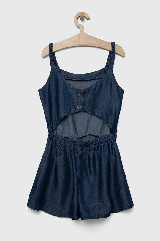 Дитячий комбінезон United Colors of Benetton 4DA7CT00D.G.SEASONAL блакитний SS23