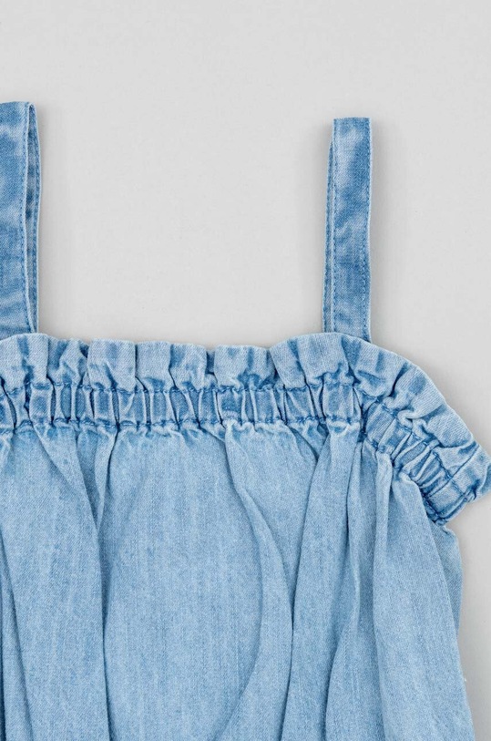 DÍVKA Dětský bavlněný overal zippy ZKGAP0502.23007 modrá