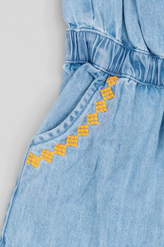 Dětský bavlněný overal zippy modrá ZKGAP0502.23007