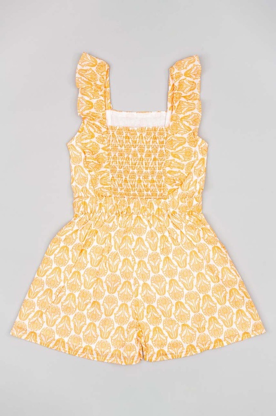 Дівчинка Дитячий бавовняний комбінезон zippy ZKGAP0502.23009 помаранчевий