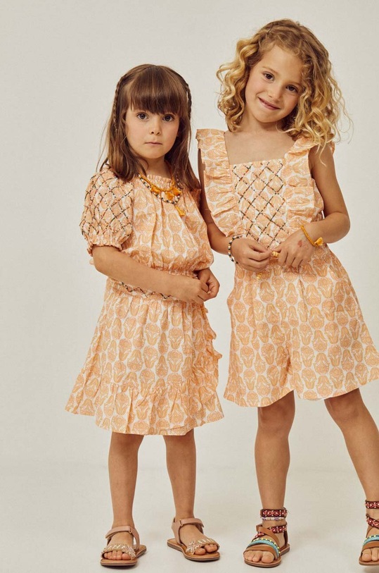 Дитячий бавовняний комбінезон zippy ZKGAP0502.23009