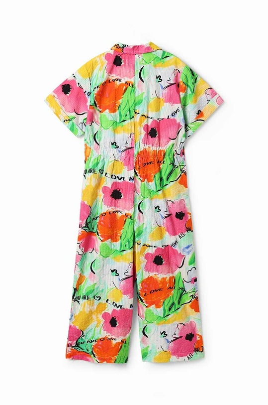 DÍVKA Dětský bavlněný overal Desigual 23SGPW04 vícebarevná