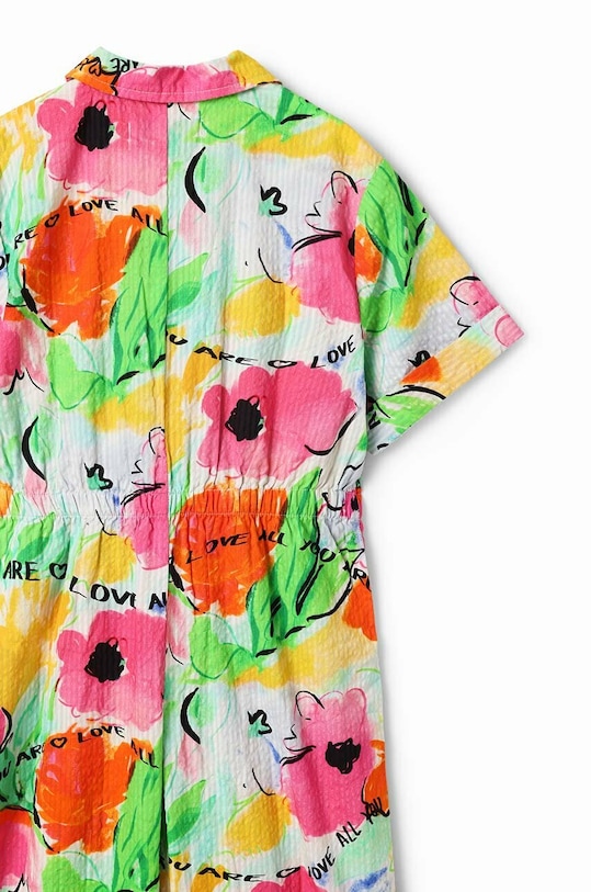 Dětský bavlněný overal Desigual vícebarevná 23SGPW04